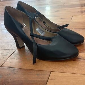 BLOCH Ladies Chord T-Strap 3 inch Heel Character Shoes